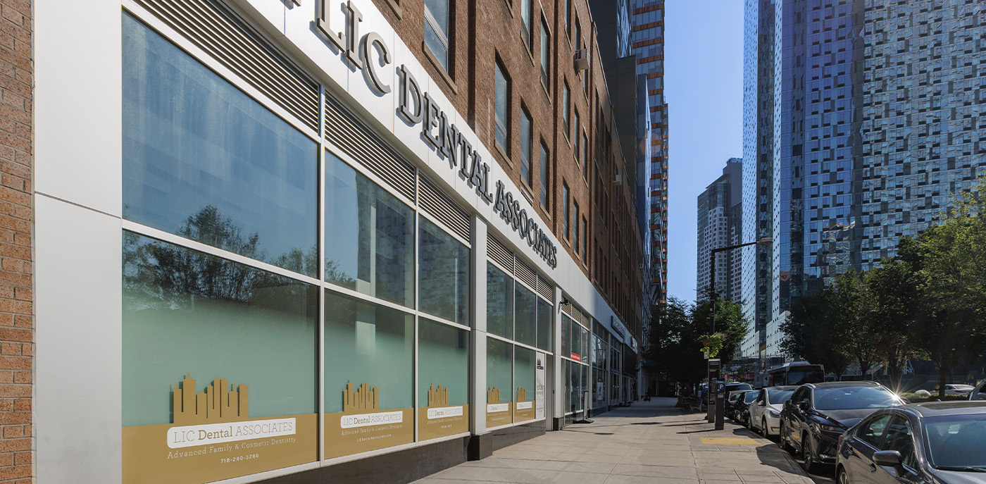 Outside view of LIC Dental Associates at Court Square / Queens Plaza