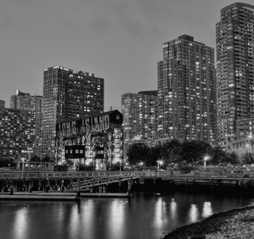 Hunter's Point Gantry Park area